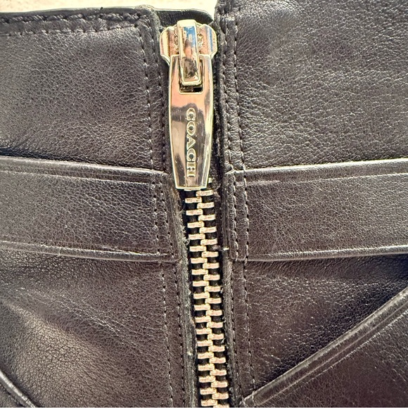 Coach Black Leather Lannah/Lianne Booties Q5316 - Picture 10 of 14